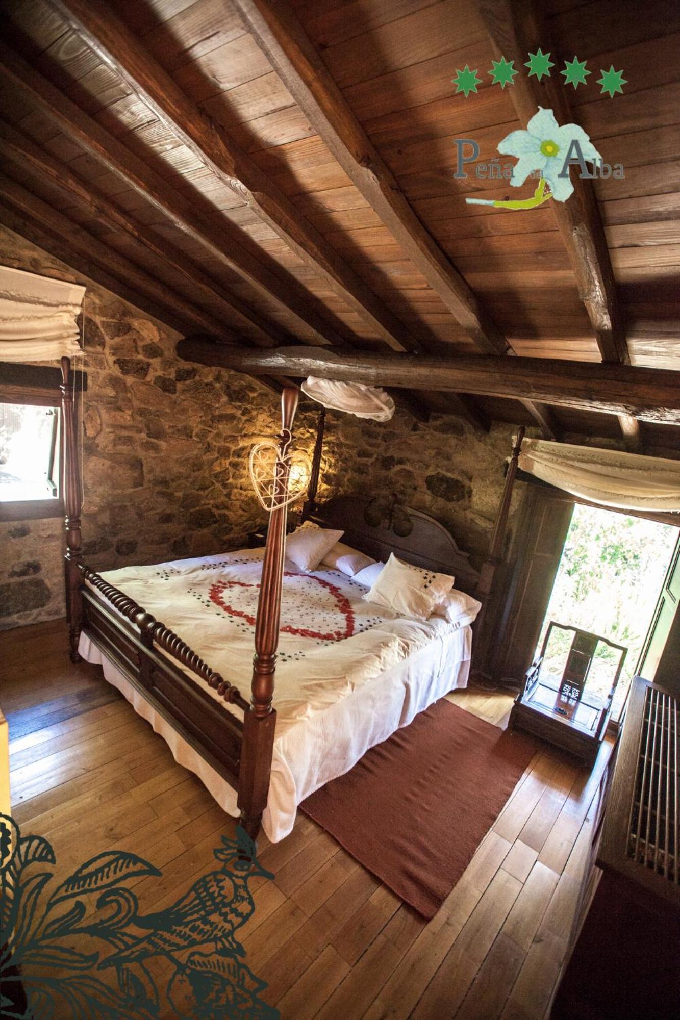 Hotel Rural Pena Del Alba Arroyomolinos de la Vera الغرفة الصورة