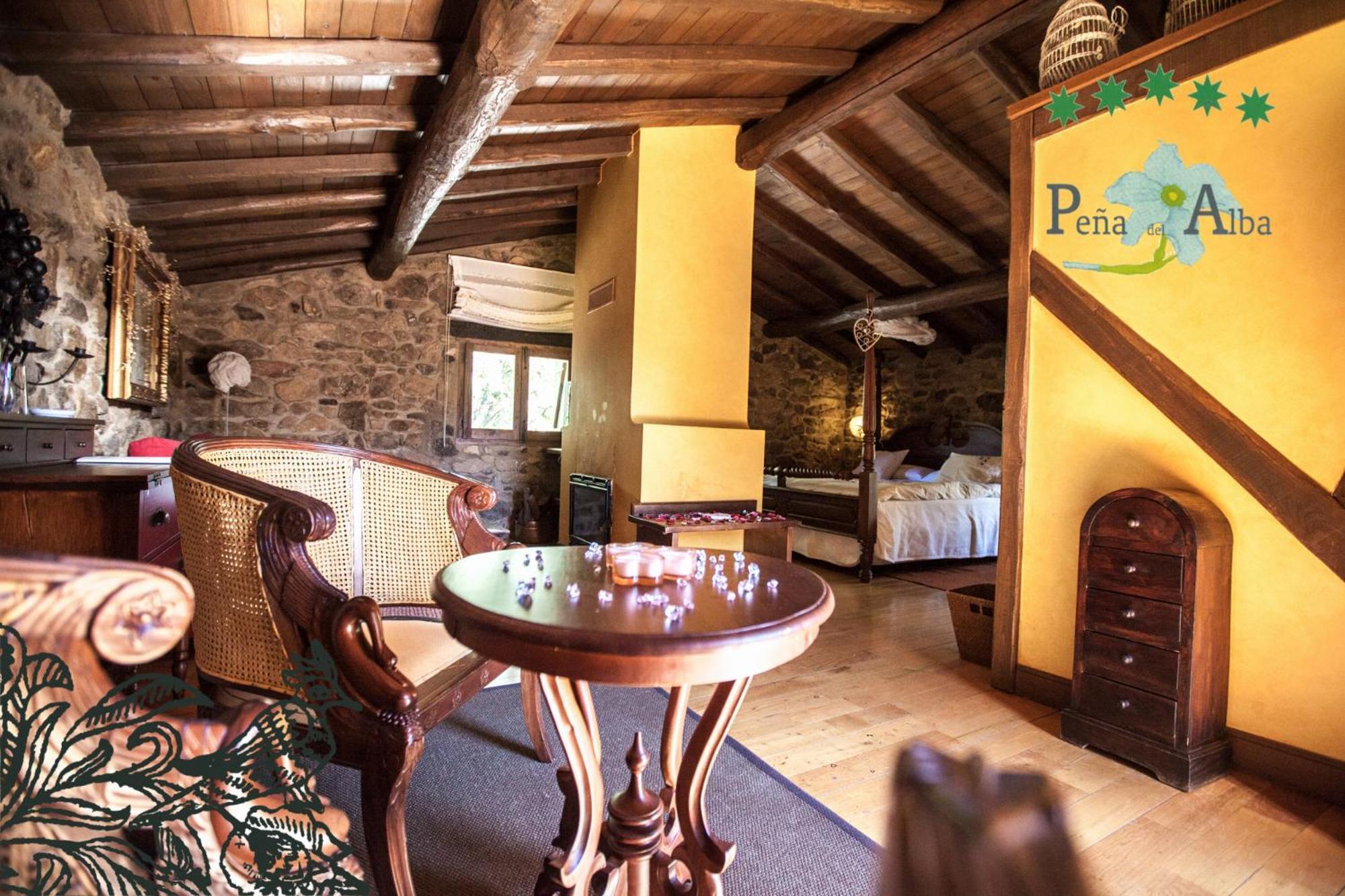Hotel Rural Pena Del Alba Arroyomolinos de la Vera الغرفة الصورة