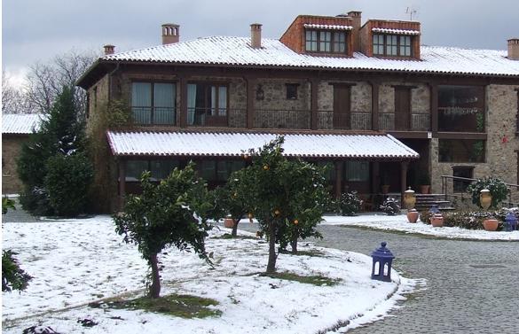 Hotel Rural Pena Del Alba Arroyomolinos de la Vera المظهر الخارجي الصورة